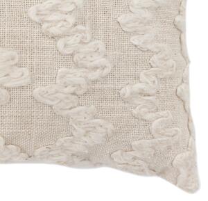 Boho Embellished 20cm x 90cm Draught Excluder Natural
