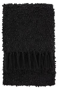 Bologna 130cm x 170cm Throw Black