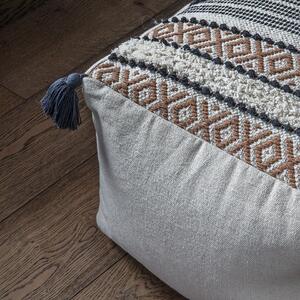 Paulo Camel 45cm Pouffe Tan