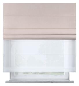Voile and fabric roman blind (DUO II)