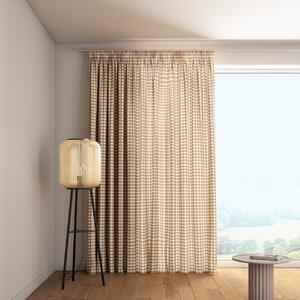 Pencil pleat curtain