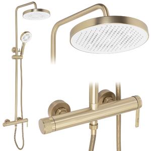 Shower set Rea Grace Brush Gold