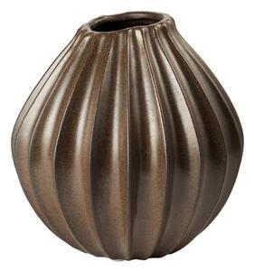 Broste Copenhagen Wide Vase M 25 cm Brown