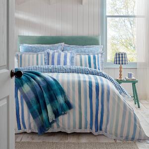 Bluebellgray Sunday Stripe Duvet Cover Bedding Set Blue