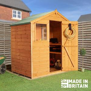Mercia 4 x 6ft Shiplap Apex Wooden Shed