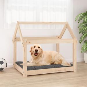 Dog Bed 81x60x70 cm Solid Wood Pine