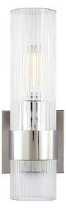 Geneva Wall Light Nickel, Light, Polished Nickel - Andrew Martin