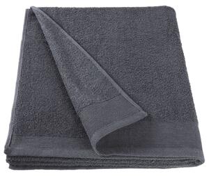 Shower Towels 5 pcs Cotton 450 gsm 70x140 cm Anthracite