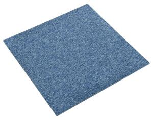 Carpet Floor Tiles 20 pcs 5 m² 50x50 cm Blue