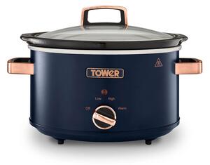 Tower Cavaletto 3.5 Litre Slow Cooker Midnight Blue