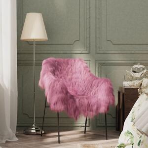 Icelandic Sheepskin Chair Cover Pink 70x110 cm