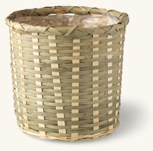 Flowerpot - Bamboo. Ø20 x 19 cm. - Nature - Søstrene Grene