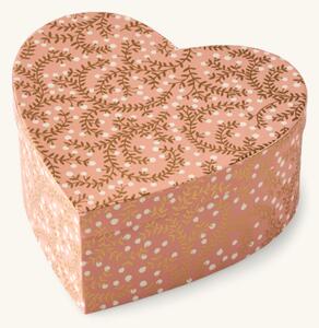 Gift box - Paper. 17.6 x 17.6 x 7.7 cm. - Dusty Rose - Søstrene Grene