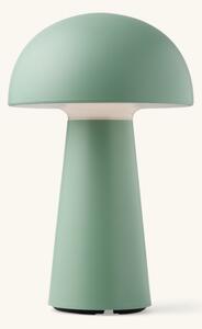 LED table lamp - Plastic. Ø13.5 x 21.5 cm. - Dusty Green - Nielsen Light