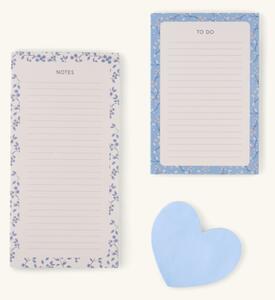 Notepad set - Paper. 3 pcs. - Off White - Søstrene Grene