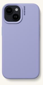 Base case iPhone 15 - Silicone. - Misty Purple - NUDIENT