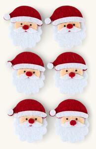 Christmas stickers - 6 pcs. - Multi - Søstrene Grene