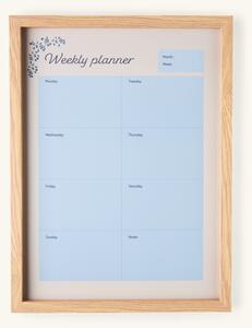 Whiteboard planner - 40 x 30 cm. - Off White - Søstrene Grene