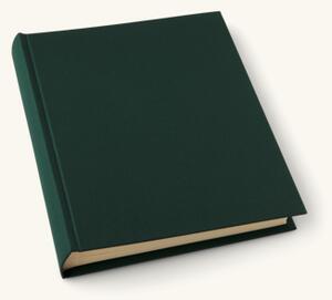 Photo album - Paper/linen. 21.6 x 25.5 cm. 230 gsm. 80 pages. - Forest Green - Semikolon