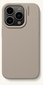 Base case iPhone 15 Pro - Silicone. - Sand - NUDIENT