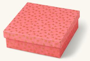 Box - Paper. 13.6 x 13.6 x 4 cm. - Rose Blush - Søstrene Grene