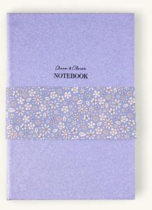 Lined notebook A5 - Paper. A5. Hardcover. 162 pages. - Lavender - Søstrene Grene