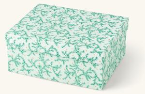 Box - Paper. 26.5 x 21.5 x 11 cm. - Mint - Søstrene Grene