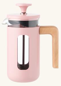 Pisa French press 350 ml - Borosilicate glass/stainless steel/beech wood. 350 ml. - Rose - La Cafetiére