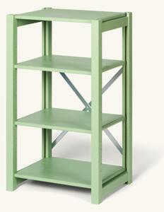 Shelf unit - Pinewood. 45,8 x 38,6 x 79,7 cm. - Olive Green - abc classic