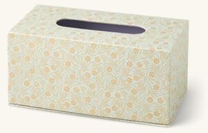 Tissue box - Paper. 23 x 12 x 11 cm. - Dusty Green - Søstrene Grene