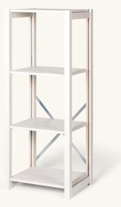 Shelf unit - Pinewood. 45,8 x 38,6 x 116 cm. - Off White - abc classic