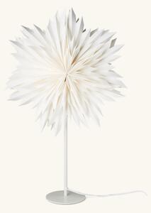 Snowflake lamp - Paper/metal. Ø40 x 62 cm. - White - Søstrene Grene