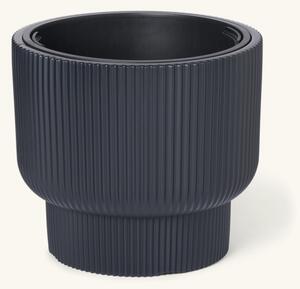 Flowerpot Milly Ø39.5 cm - Ø39.5 x 35 cm. 14/10 L. - Anthracite - Prosperplast