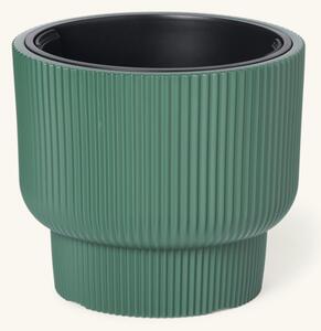 Flowerpot Milly Ø39.5 cm - Ø39.5 x 35 cm. 14/10 L. - Forest Green - Prosperplast