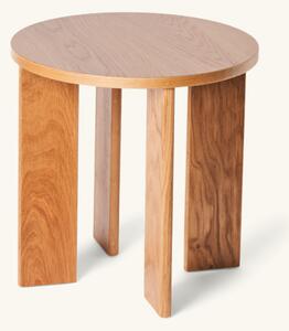 Side table - Oak/MDF. Ø40 x 40 cm. - Medium Wood - Søstrene Grene