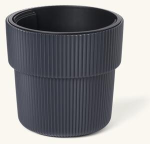 Flowerpot Milly Ø29.9 cm - Ø29.9 x 28.5 cm. 14/10 L. - Anthracite - Prosperplast