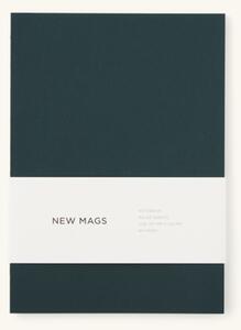 Softcover Notebook - Paper. 15 x 21 x 0.8 cm. 80 pages. - Pine Green - New Mags