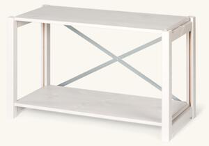 Bench - Pinewood. 82,8 x 38,6 x 48,6 cm. - Off White - abc classic