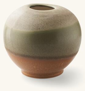 Vase - Stoneware. Ø17.8 x 15.5 cm. - Green - Søstrene Grene