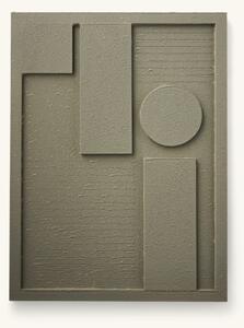 Wall decoration - MDF. 30 x 40 x 1.5 cm. - Moss Green - Søstrene Grene