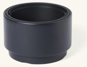 Flowerpot Heos Ø29.8 cm - Ø29.8 x 19 cm. 12/8 L. - Anthracite - Prosperplast