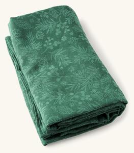 Tablecloth - Cotton. 240 x 140 cm. - Pine Green - Søstrene Grene