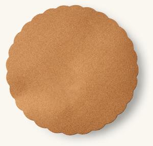 Placemat - Cork. Ø37 cm. - Nature - Søstrene Grene