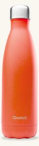 Insulated bottle 500 ml - Stainless steel. Ø7 x 27 cm. - Orange - Qwetch