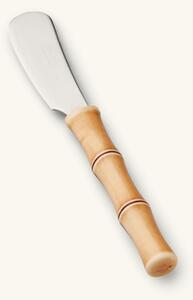 Butter knife Bamboo - Stainless steel/nylon. 14 cm. - Nature - NEVA Posateria Creativa