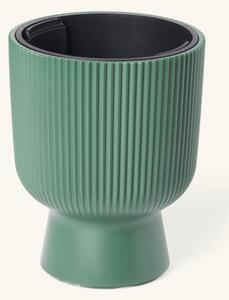 Flowerpot Milly Ø23.9 cm - Ø23.9 x 30.5 cm. 8.5/4.5 L. - Forest Green - Prosperplast