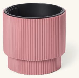 Flowerpot Milly Ø29.8 cm - Ø29.8 x 28.5 cm. 17/10 L. - Dark Rose - Prosperplast