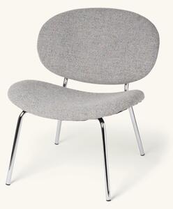 Lounge chair - 75.5 x 67 x 78.5 cm. - Grey - Søstrene Grene