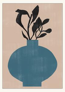 Poster Vase No. 8 50 x 70 - THE MIUUS STUDIO. - Off White - Poster and Frame