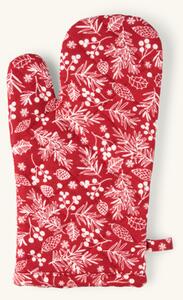 Oven glove - 30.5 x 16 cm. - Red - Søstrene Grene